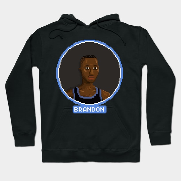 Brandon Hoodie by PixelFaces